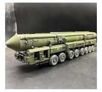 JIAYUNEU Colección De Modelos Vehículos Militares Resina del Misil Balístico Intercontinental Ruso Topol-M A Escala 1/72 Adorno Decoración del Hogar(911)