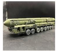 JIAYUNEU Colección De Modelos Vehículos Militares Resina del Misil Balístico Intercontinental Ruso Topol-M A Escala 1/72 Adorno Decoración del Hogar(921)