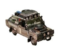 JIAYUNEU Die-Cast 1:64 para Land Rover Defender camioneta Coche en Miniatura de aleación Adornos de Escena Adorno Decoración del Hogar