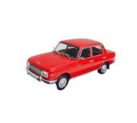 JIAYUNEU Fundición a presión 1:24 para Wartburg 353 aleación roja Modelo Coche estático Adornos Decorativos el hogar o la Oficina Adorno Decoración del Hogar