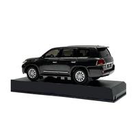 JIAYUNEU Fundición a presión 1:43 para LX570 SUV Modelo de automóvil estático de aleación Pantalla de Escena en Miniatura Adorno Decoración del Hogar