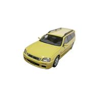 JIAYUNEU Fundición a presión 1:43 para Stagea 25t RS Four S 1998 camioneta Amarilla estática de aleación Adorno Decoración del Hogar