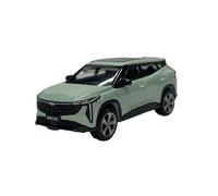 JIAYUNEU Fundición a presión 1:64 para la colección de vehículos de Nueva energía Boyue Alloy Modelo conmemorativo automóvil Adorno Decoración del Hogar