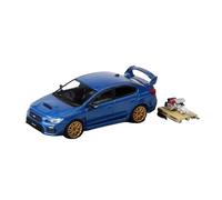 JIAYUNEU Modelo de Coche estático aleación WRX EJ20 a Escala 1:64 colección exhibición decoración del hogar Adornos metálicos Adorno Decoración del Hogar