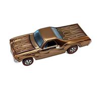JIAYUNEU Recuerdos de colección de automóviles Chevy El Camino Modelo estático de aleación fundida a presión 1/64 Adorno Decoración del Hogar