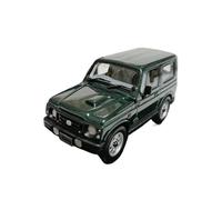 JIAYUNEU Resina estática 1:43 para Suzuki Jimny XC 1997 Modelo de colección de vehículos Todoterreno Color Verde Adorno Decoración del Hogar