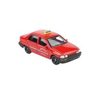 JIAYUNEU Taxi de Juguete de aleación fundida a presión a Escala 1/64 Modelo estático Ideal para exhibiciones en Salas de Estudio Adorno Decoración del Hogar