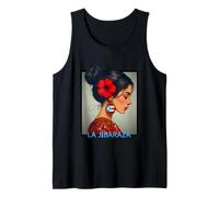 Jibaraza, Bandera Boricua, Flor de Hibisco jíbara puertorriqueña Camiseta sin Mangas