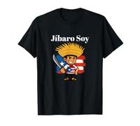 Jibaro Soy Mi Residencia es Puerto Rico Orgullo Boricua Camiseta