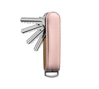 Jibbon Organizador de llaves de cuero italiano, llavero (publicidad, llavero y multiherramienta se vende por separado), Blush