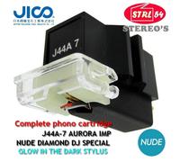 JICO J44A7 Aurora Improved SHURE M44-7 Cartucho Phono DJ Nude