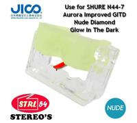 JICO N-44-7 / Aurora Imp Nude Ae10126 SHURE M44-7 Nude Diamante Gitd Dj Aguja