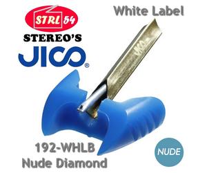 JICO Stylet Diamond Nude SHURE White Label Ae10186 192-WHLB DJ Custom