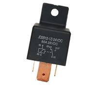 JicSuXi 10 Piezas Relé Conmutador SPDT 5 Pines 24V 80A Relé Automotriz Corte Y Conexión Respuesta Confiable Estructura Sellada Zócalo Instalación Rápi, 5 piezas