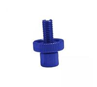 JicSuXi 2 Piezas Tornillo Ajustador Embrague Freno Cable Regulador Tuerca Perno Aleación de Aluminio Duradera Rendimiento Estable Adecuado para Motociclet, 4 piezas