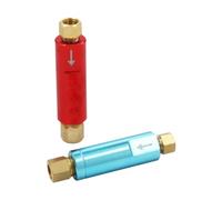 JicSuXi 2 Válvulas de Retención de Presión de Freno para Frenos de Disco con Adaptador de 3/8-24 Pulgadas para Vehículos