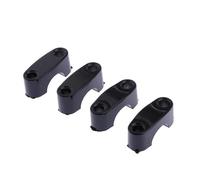 JicSuXi 3 Piezas Adaptador de Abrazadera de Manillar para Motocicleta Elevador Bar 22mm Soporte Riser Taper Montaje Universal Antióxido Aleación de Alumin, 3 piezas