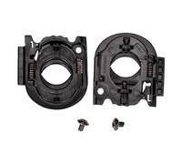 JicSuXi Base de Protección para Casco con Tornillos, Piezas de Reparación Profesionales, Reemplazo de Fácil Instalación para Base de Lente de Visera de