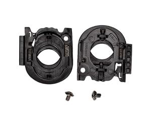 JicSuXi Base de Protección para Casco con Tornillos, Piezas de Reparación Profesionales, Reemplazo de Fácil Instalación para Base de Lente de Visera de