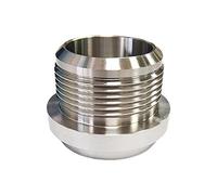 JicSuXi Male Weld On Fitting Soldable en Acero Inoxidable Pieza para Tanque de Agua Combustible Recambio Repuesto E Instalación Sencilla Adecuado, AN20
