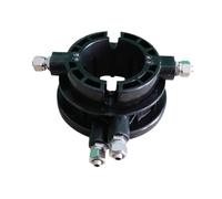JicSuXi Válvula de Aire Rotativa de 49,5 Mm para Cambiador de Neumáticos, Válvula de Aire de Acoplamiento Multiuso para Cambiador de Neumáticos, Tipo a Negro