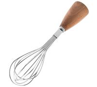Jicyor Batidor Manual de Huevos Profesional Acero Inoxidable, Batidor Vertical, Batidor de Acero Inoxidable con Mango Resistente y Cómodo, Mini Batidor Pequeño para Mezclar Batir Espumar y Remover