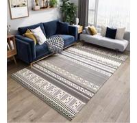 Jidanmian Alfombra eléctrica calefactable de grafeno, Lavable y extraíble para Sala de Estar, Calefactor Interior de 2000 W, Tacto Lana Artificial, Control Inteligente de Temperatura(A,80x160cm)