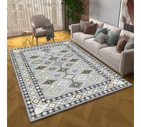 Jidanmian Alfombra eléctrica calefactora de grafeno, Calefactor de Suelo para Interiores, Calentador de pies con Temporizador, Calentamiento rápido, Impermeable, silenciosa(B,31.5x62.99in)