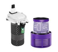 JIDNYAFE Placa Base del Motor De La Aspiradora con Filtro For Aspiradoras Dyson V10 SV12, Repuestos De Motores Eléctricos