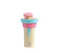 JIDWOYF Lanzador automático de Pelotas para Gatos, Juguete Interactivo eléctrico con Pelotas esponjosas, Juguete de Ejercicio Manos Libres con Lanzamiento Aleatorio, estimulación Mental.