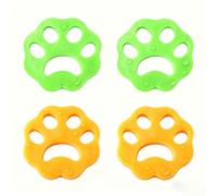 Jidyllic Atrapa Pelos Lavadora Mascotas,4 Pcs Eliminador de Pelo de Animales Bolas Atrapa Pelos de Silicona para Lavadora Elimina Pelos y Pelusas en Secadora y Lavadora