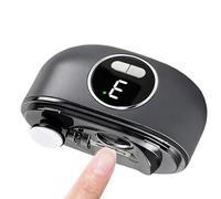 JIEBWCHA 2026 Nuevo Cortador De Uñas Electrico 3 En 1 400 MAh Cortador De Uñas Automático De 3 Velocidades Cortauñas Eléctrica Ajustable Automático Con Luz LED Recargable USB Para Hombres Mujeres Fami