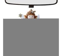 JIEBWCHA Ángel De Navidad para Árbol, Ángeles De Peluche Decorativos Muñecas Navideñas, Recuerdo con Diadema De Perlas Y Cordón Decoración Estacional para Jardín Granja Restaurante Pared Balcón