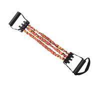 JIEBWCHA Bandas elásticas para fitness, expansor de pecho y entrenador de pedales, banda de resistencia ajustable múltiple para deportes, yoga, gimnasio, rehabilitación