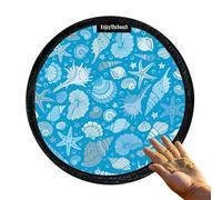 JIEBWCHA Bolsa de eliminación de, eliminación de,Relajación de impermeable portátil | Botón de limpiador de polvo de playa reutilizable suave para una limpieza rápida