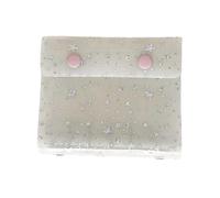 JIEBWCHA Carpetas transparentes | Cuaderno de anillas hojas sueltas, portatarjetas portátil con motivo de estrellas para pegatinas tarjetas escolares oficina profesores estudiantes Project Manager