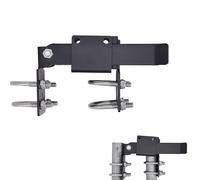 JIEBWCHA Cierres de puerta para puertas metálicas, diseño robusto para vallas de malla de alambre | Herrajes para la seguridad de jardines instalaciones comerciales y privadas áreas rurales al aire