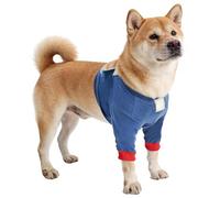 JIEBWCHA Codera para perros, acolchado de algodón ajustable, manguito protector para heridas, para piernas lesionadas y articulaciones de rodilla, para casa, apartamento, actividades al aire libre