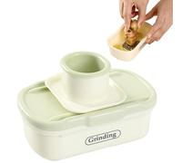 JIEBWCHA Cortador de Verduras - Utensilio De Cocina Manual Y Seguro - Para Picar Ajo Patata Zanahoria Jengibre - para, Pepino, Zanahoria, Jengibre en la Cocina, Hogar, Camping y Casa de Campo