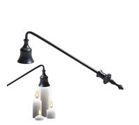 JIEBWCHA de velas: accesorios rústicos de metal para extinguir mechas de velas | Diseño de campana para extinguir de forma segura mechas y llamas de velas en el hogar cumpleaños y celebración