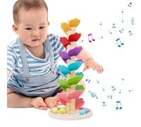 JIEBWCHA Juguetes Musicales para Niños,Árbol de Sonido Run | Actividad Educativa Interactiva para Coordinación -Mano en Casa y Viaje Juguete Didáctico para Niños en Edad