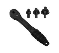 JIEBWCHA Llave De Percusión Para Portabrocas,Herramienta De Reemplazo Para Llave De Portabrocas - Llave De Doble Cabeza De Cambio Rápido Para Fontanería Y Reparación De Automóviles