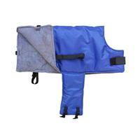 JIEBWCHA Manta de becerro | Chaleco reflectante de protección abdominal para animales de granja - resistente al frío para establos y pastos - para protección nocturna, transporte en granjas