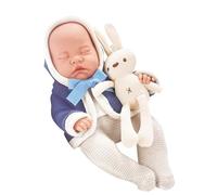 JIEBWCHA Muñeca del bebé renacido, muñeca renacida simulada - Muñecas Reborn Simuladas,Muñecas Reborn realistas y cómodas para el Día de los Niños, el cumpleaños y la Navidad