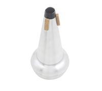 JIEBWCHA Mute Trombón Taza, 12 × 25 cm Clip de papel de aluminio Straight Mute, Herramienta de Ejercicio Profesional Ligero Portátil Profesional Accesorio de Instrumentos Musicales para Enseñar