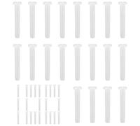 JIEBWCHA Protector de Cuerda de bádminton,Cento Grommet Tubo Guardia Raqueta Transparente Ojal - Tubo Protector Y Herramientas para Encordar Adecuados para Adultos