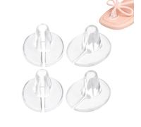 JIEBWCHA Protector de Dedos para Sandalias 2 Pares | Almohadilla Protectora Para Chanclas,Separadores Ergonómicos Para Deporte Viaje Aire Libre Y Vida Diaria