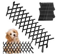 JIEBWCHA Rejilla plegable para perros para ventanas de coche, rejilla protectora para perros, protección de riel extensible para autocaravana, minivan, camión, SUV, coche, sedán