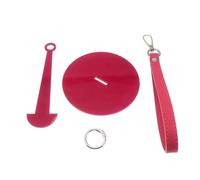 JIEBWCHA Soporte de portátil | Práctico Accesorio de Ganchillo con Almacenamiento Innovador, dispensador de portátil con Accesorios de Punto y solución de organización para proyectos de