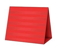 JIEBWCHA Tabla de Bolsillo de Mesa, Soporte de Mesa, Pizarra Plegable por Ambos Lados con Juegos educativos para niños, Ejercicios de Lectura, ortografía, guardería, Escuela Primaria